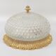 Glass ceiling lamp from Limburg, Germany, 1960s