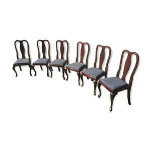 6 chaises art deco
