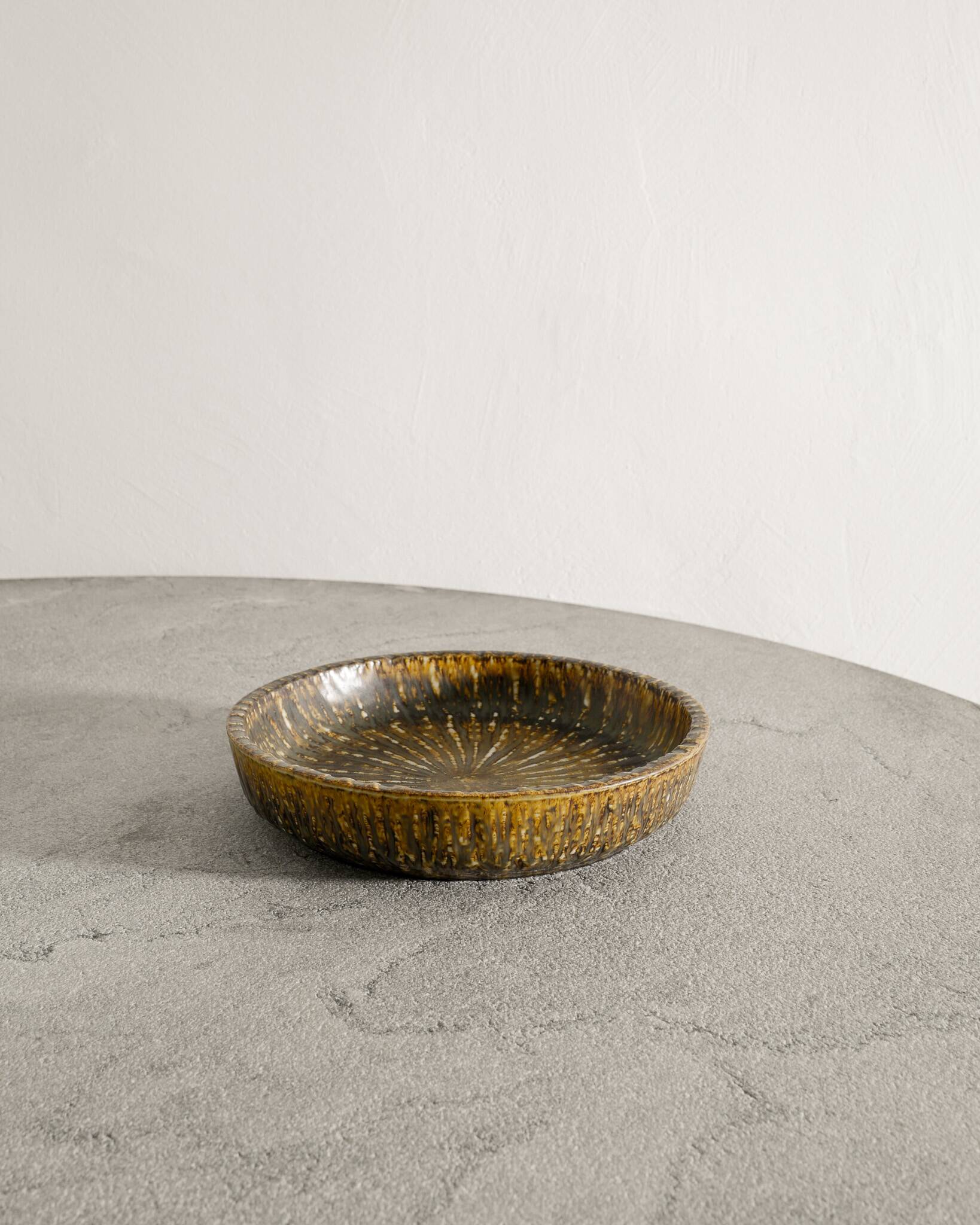 Vintage Swedish Mid Century Ceramic "Rubus" bowl by Gunnar Nylund, 1950s