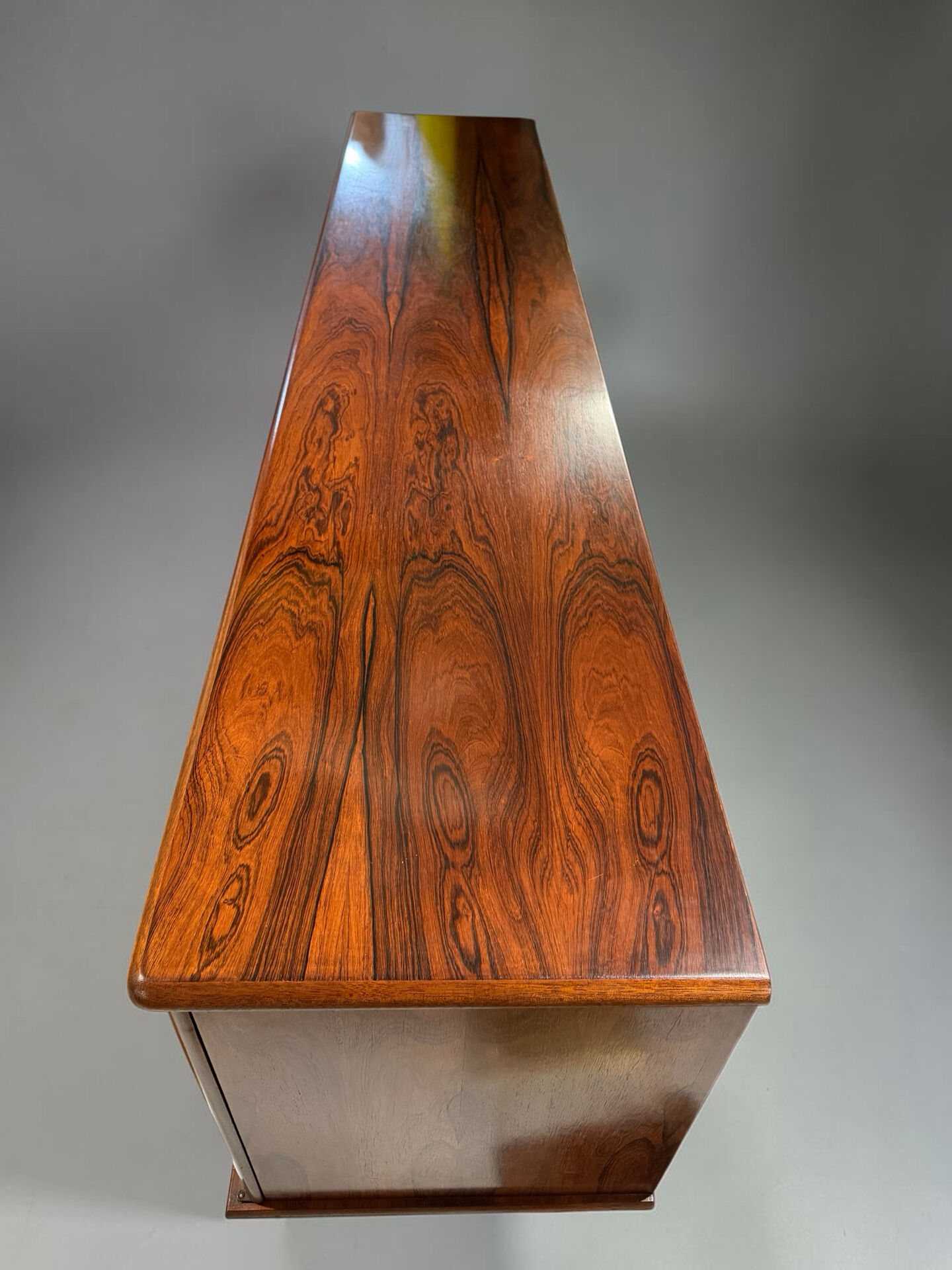 Scandinavian enfilade in rio palisander circa 1960 230 cm