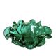 Vintage green glass pocket tray
