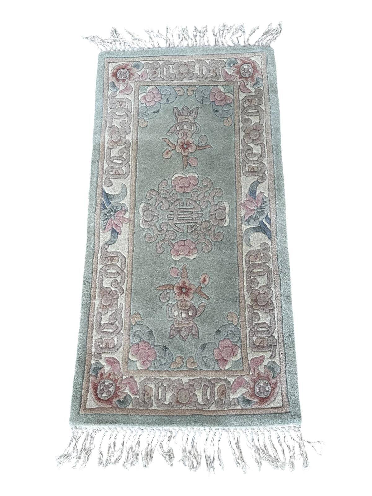 Tapis chinois fait main 120cm x 60cm