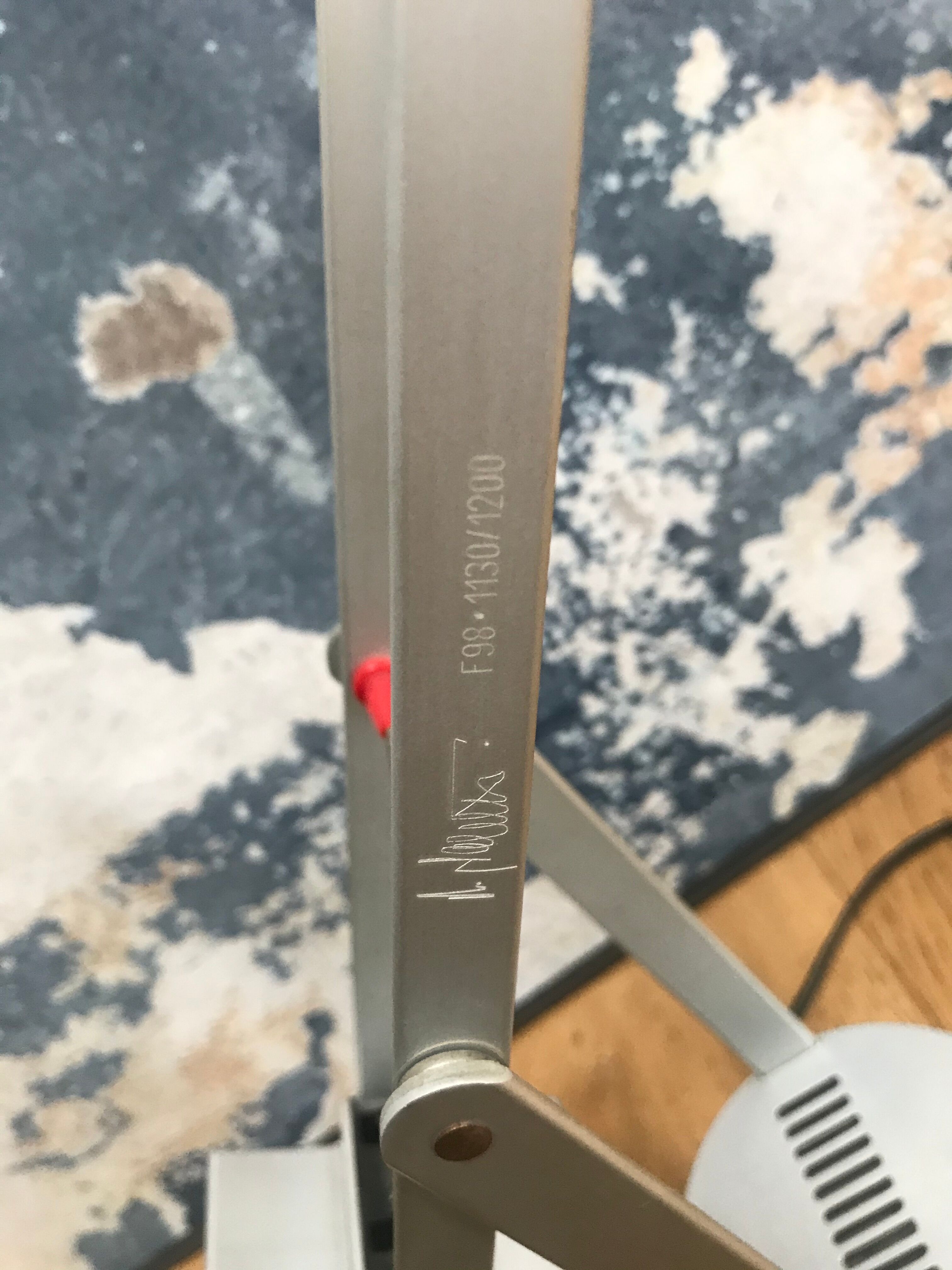 Desk lamp Tizio Artemide gray