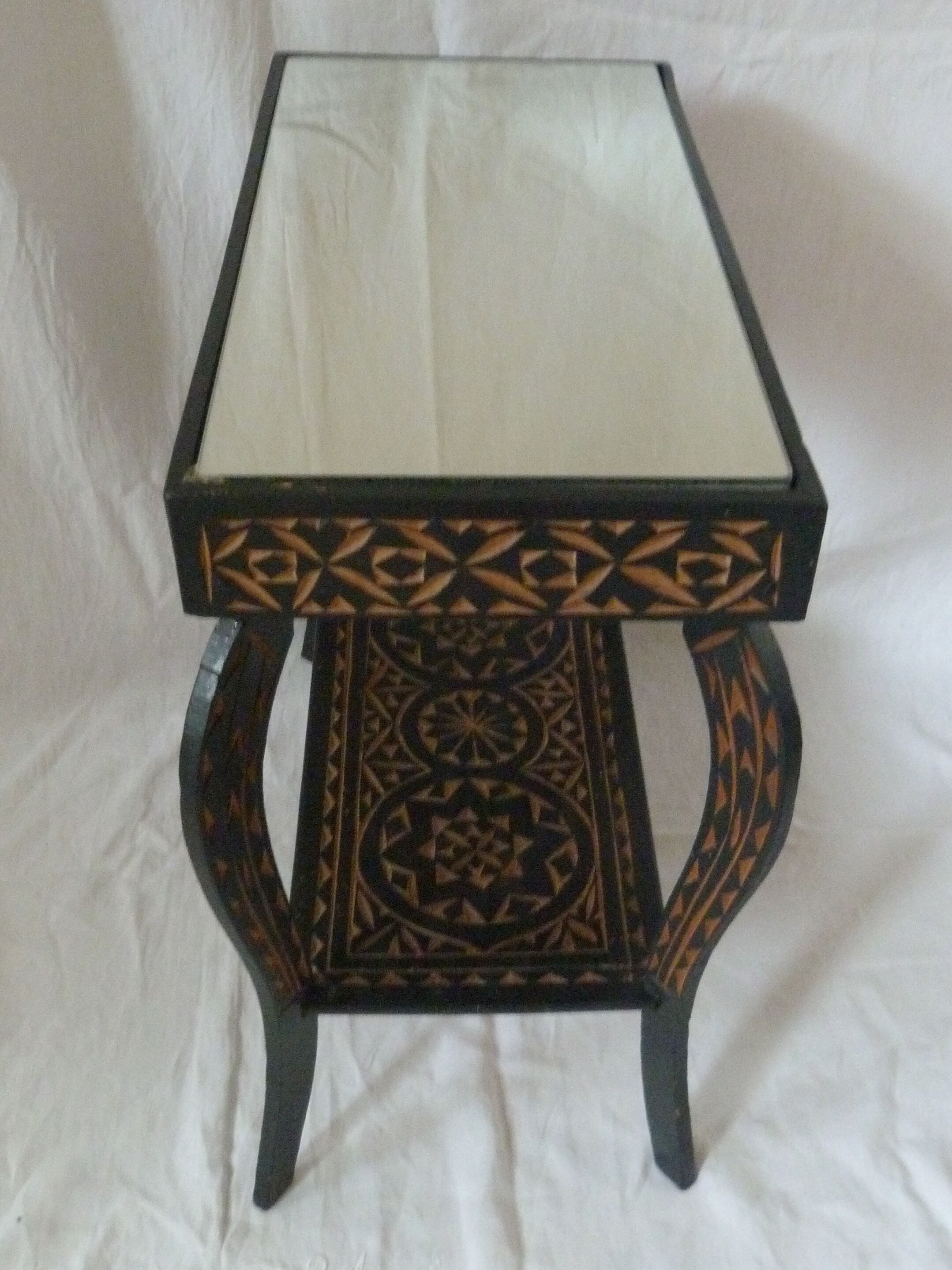 Oriental sofa table/end