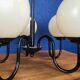 Vintage globe chandelier.