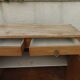 Art Deco sideboard in raw wood.