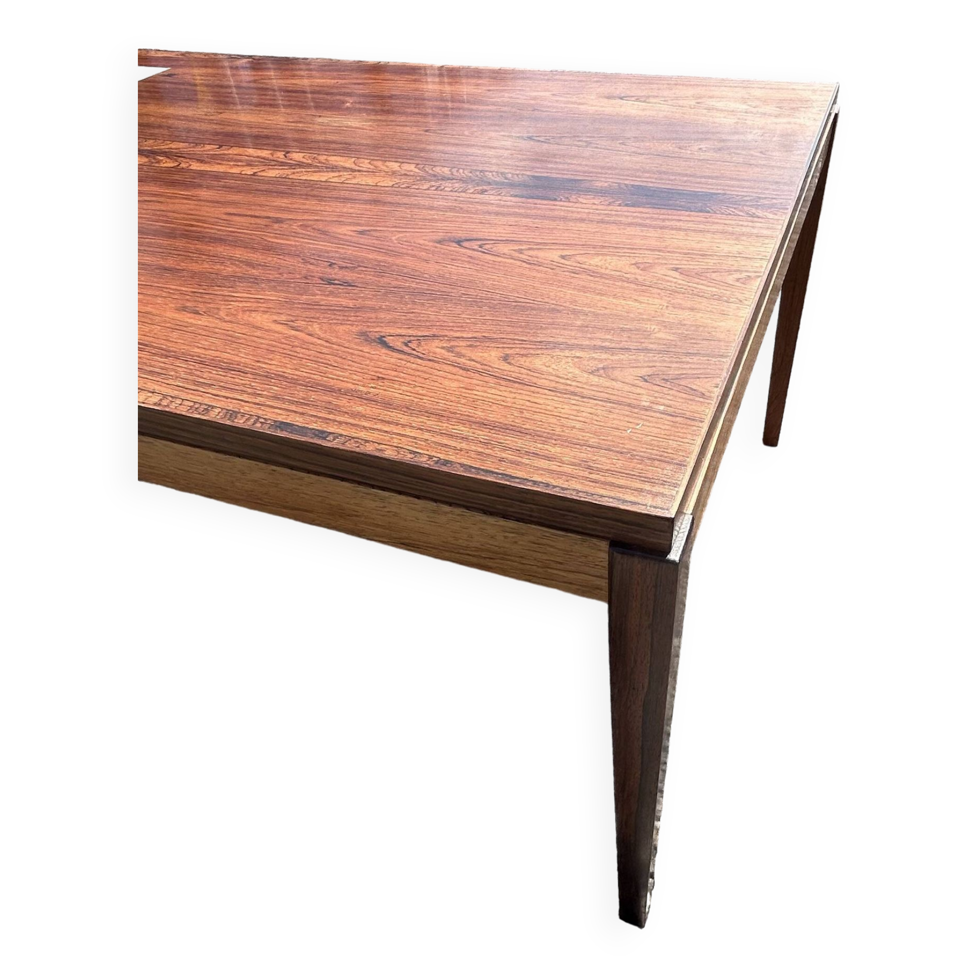Danish rosewood coffee tables with tiles