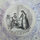 Decorative plate saying sarreguemines