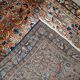 Handmade antique Persian Sarouk rug 103cm x 164cm 1920s