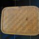 Vintage coffee table / side table in rattan and bamboo – 1960s