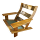 Scandinavian lounge chair Esko Pajamies “Pele” for Lepokalusto, Finland, 1970s