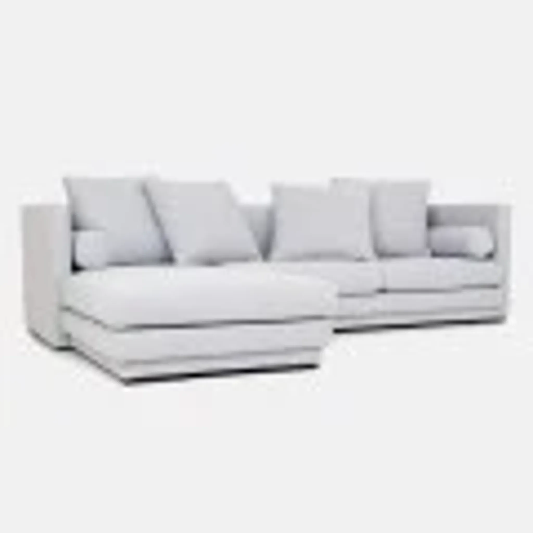 Corner sofa MALMO dove grey, Scandinavian design