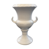 Vase blanc style Médicis
