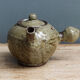 Artisanal teapot in glazed sandstone