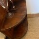 TV cabinet in a row with art deco wooden shelf