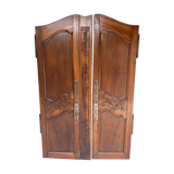 Paire de portes noyer 18ème