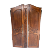 Paire de portes noyer 18ème