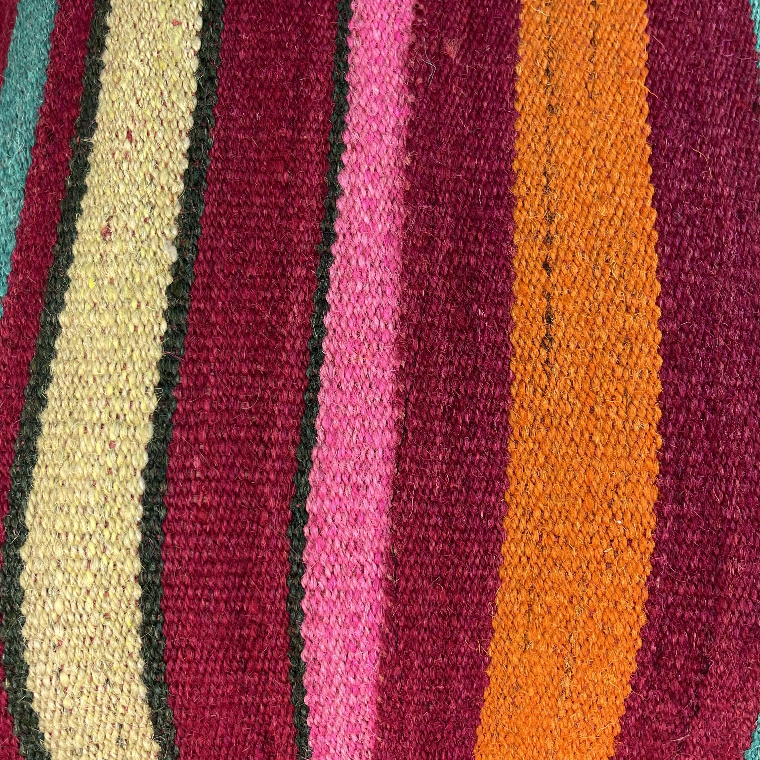 Housse de coussin kilim turc vintage, 40 x 40 cm
