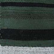 Green & Black Vintage Kilim Rug, 86x86Cm