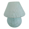 Glass mushroom lamp