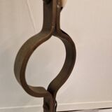 Jean Pierre Ryckaert wrought iron floor lamp 1960 brutalist