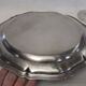 Table service silver metal crystal art deco top