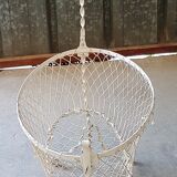 Old wrought iron cradle