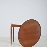 Teak side table by Engholm and Willumsen for Fritz Hansen, 1960s