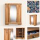 Parisian Art Deco style wardrobe in solid raw oak, 1950
