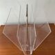 Vintage Plexiglas magazine holders from the 70s and 80s