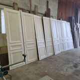 Old set of 8 cupboard doors