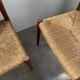 Model 75 straw chairs Niels O. Moller 1950