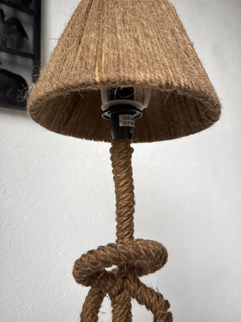 Audoux cord table lamp