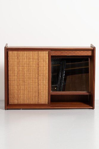 Cabinet mural danois en teck