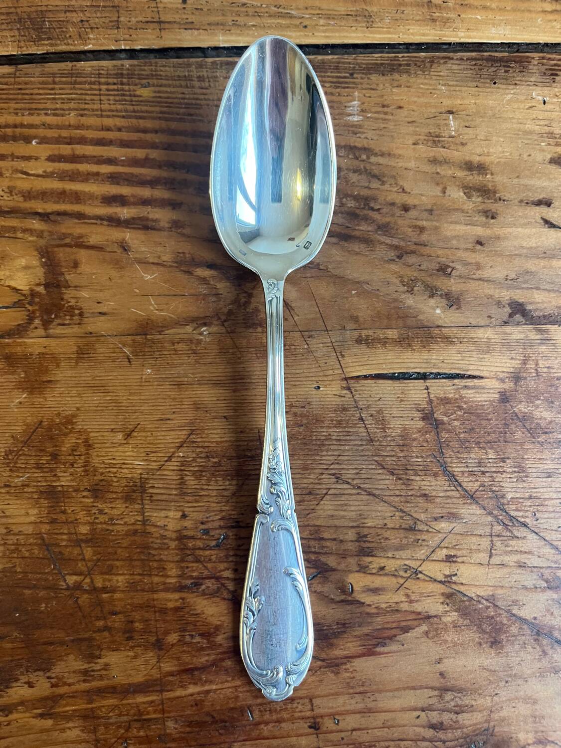 Complete housewife for 12 guests sfam silver metal hallmark 100