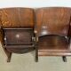Vintage two-seat cinema bench from ton, 1960s