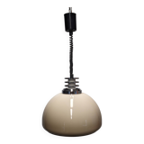 Harvey Guzzini Space Age dlg adjustable pendant lamp circa 1970