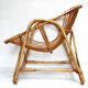 Rattan basket armchair