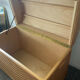 Rattan and wood trunk/box from the 70s-80s.