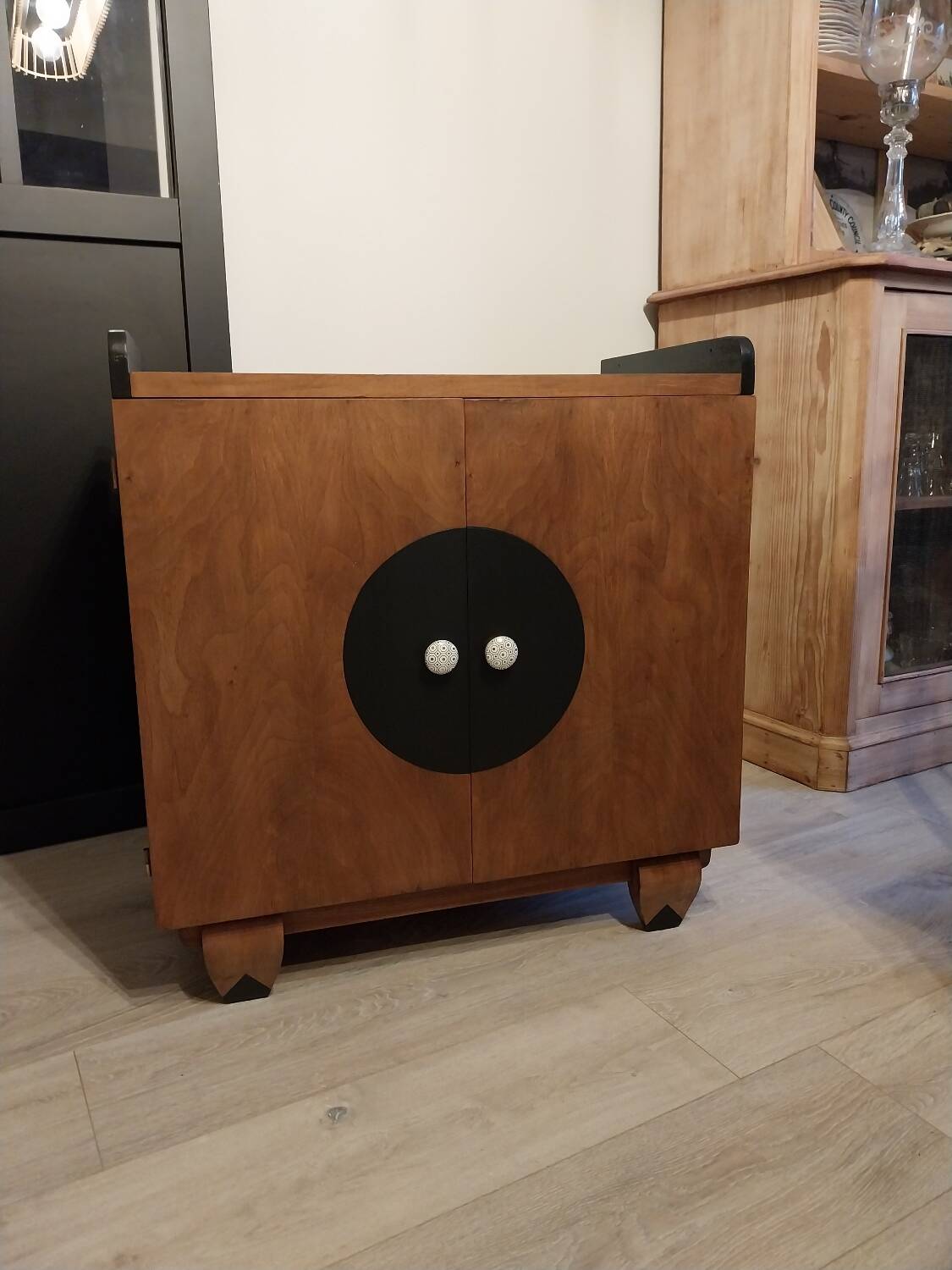 Art Deco bar cabinet