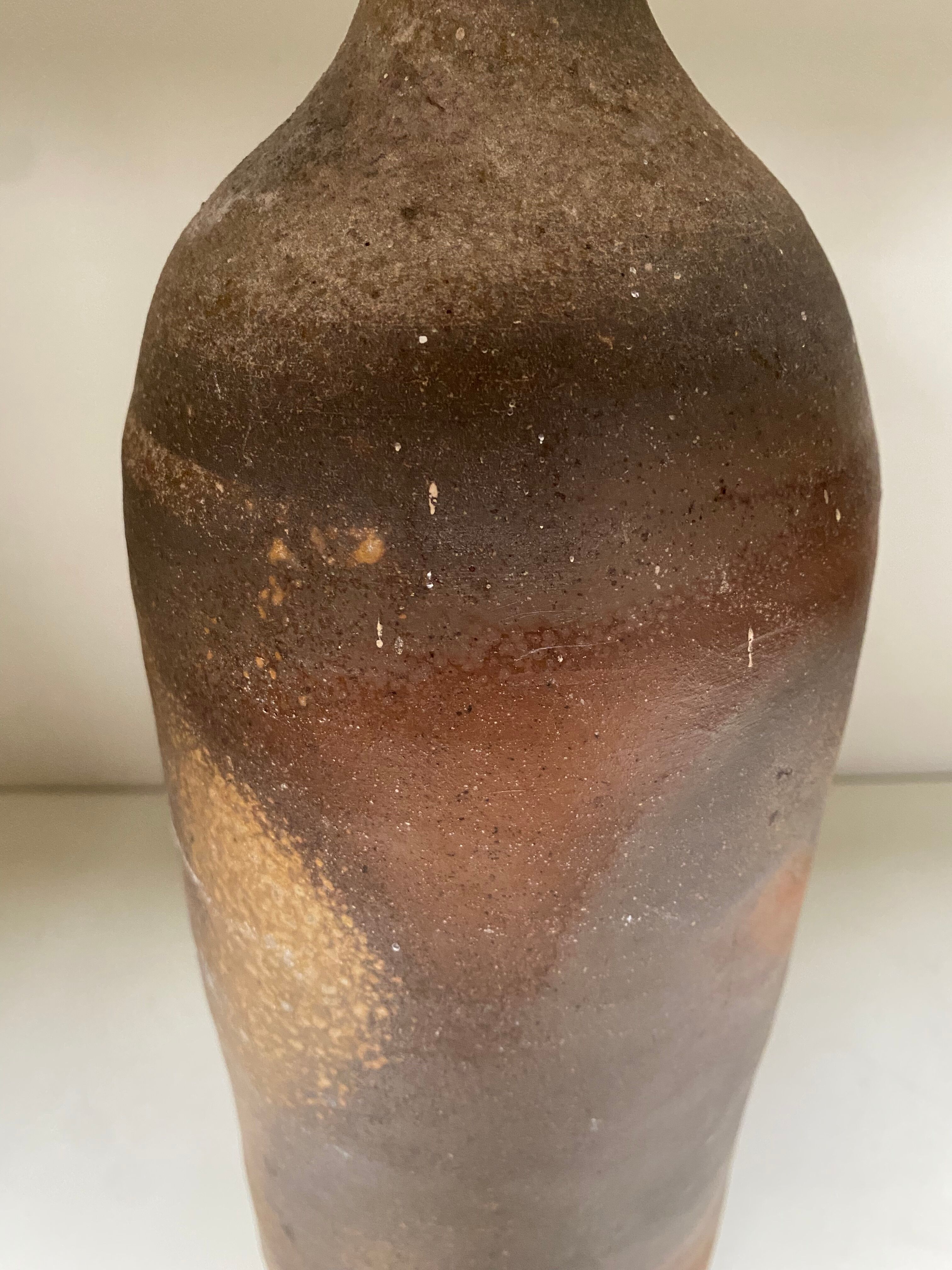 Old sandstone bottle