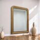 Large antique Louis Philippe gilded mirror