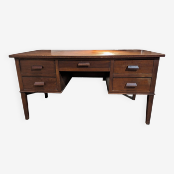 Oak administration desk