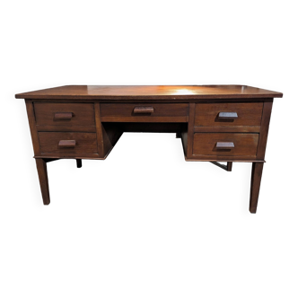 Oak administration desk