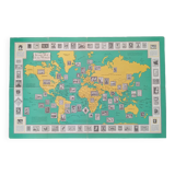 Map / Poster of world stamps