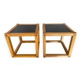 Pair of minimalist bedside tables
