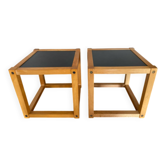 Pair of minimalist bedside tables
