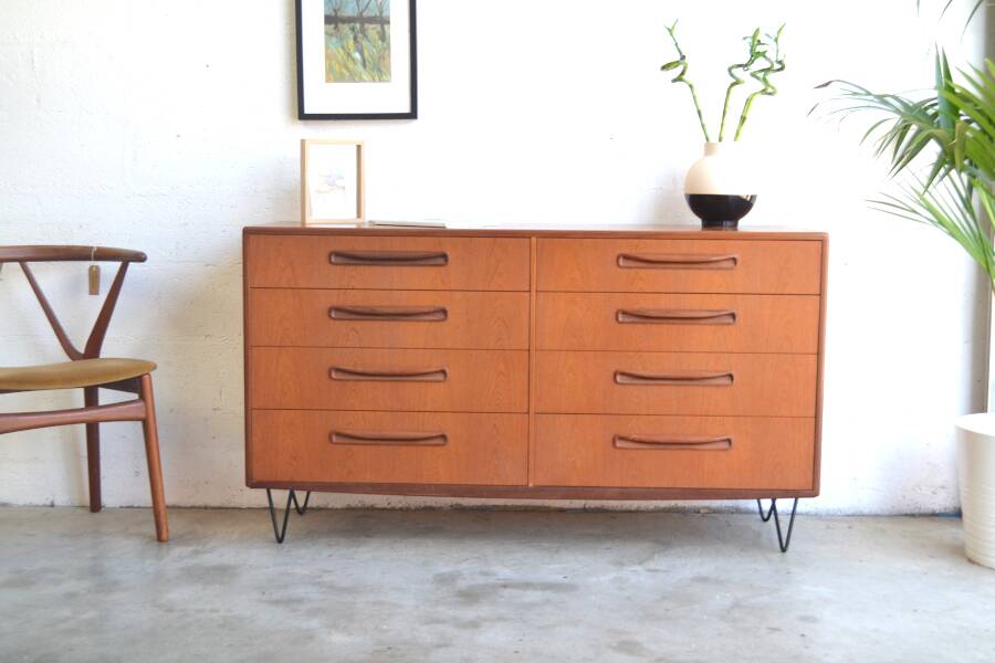 Double commode par G-Plan * 142 cm