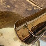Soliflore, brass vase