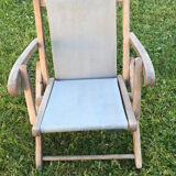 Folding vintage garden chair
